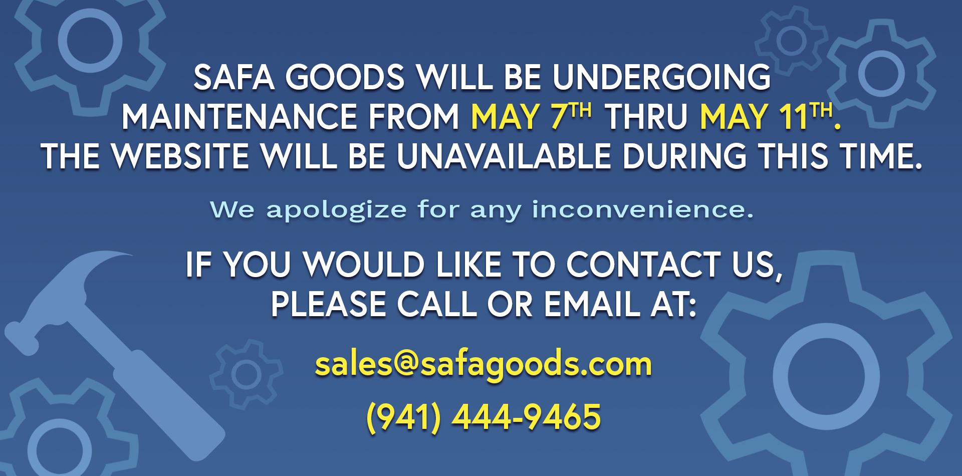 Under Maintenance
